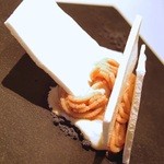 レフェルヴェソンス - 熟成和栗のクリームと竹炭プララン