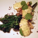 レフェルヴェソンス - さっと炙ったスティックセニョールと蝦夷鮑