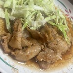 豊田屋 - 生姜焼き　味濃いめ　酒すすむー