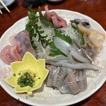 栄寿し総本店 - 刺身盛り合わせ２人前