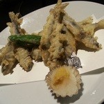 割鮮 吉在門 - 小鮎の天ぷら