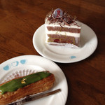 リリエンベルグ - 抹茶エクレア/黒い森のトルテ