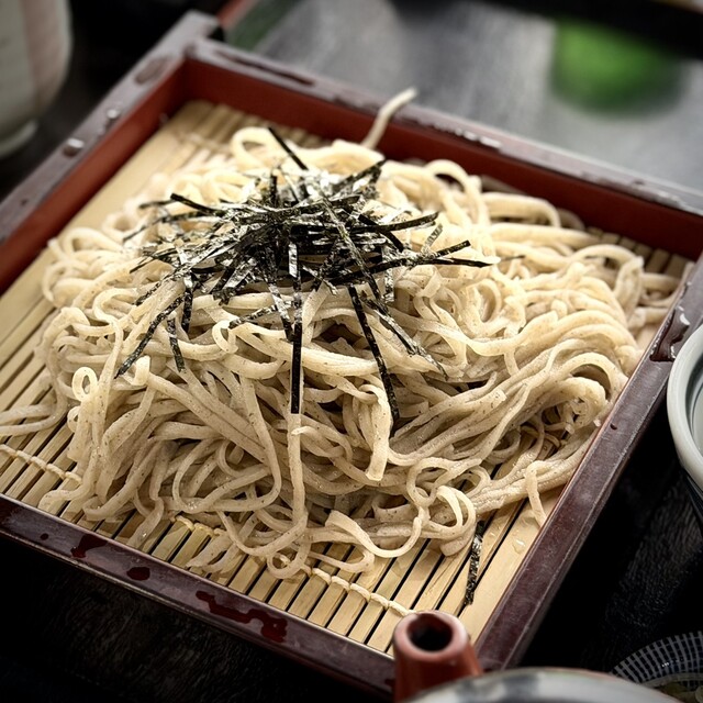 本格手打そば 本家 原のざるそば