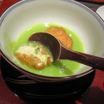 さ行 - 中からとろりとした「胡麻豆腐」が