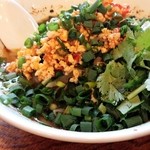 キブン、デ、、サチオ - 冷やし塩台湾@パクチーTP