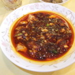 四川料理 桃源郷 - たっぷり食べたい派ランチ　１７８２円　四川麻婆豆腐　激辛で　【　２０１３年３月　】