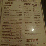 ペペキッチン - 夜メニュー⑥オリジナルで大きく見れます