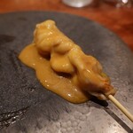 神保町 五木田 - 肥大地鶏　胸　海老　アメリケーヌ
