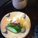 和彩くどう - 香の物　二種盛り