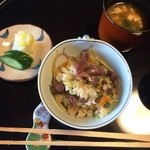 和彩くどう - 香の物　汁物とともに
