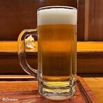 江戸寿司 - 生ビール