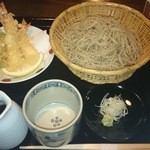 天ぷらざるそば（2枚で2，300円）