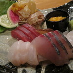 SUSUKINO いとや HANARE - お造り盛り合わせ