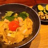 集 - やきとり屋の親子丼【ランチ】(税込980円)
①やきとり屋の親子丼②お漬け物(浅漬け胡瓜&浅漬け茄子)