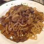 ウェザー　リポート - 和牛ミンチ、ポルチーニのボロネーゼ