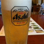 お食事処 楽膳 - 生ビール520円