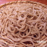 天庵 - どれ１つとして不揃いな太さは有りませんでした。茹で加減も良く…生煮えの所も全然無いのに腰が有り…しかも香りもしっかり…