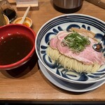Soba.匠 - 料理写真:昆布水つけ麺醤油1300円