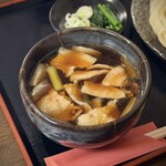よしふじ - 肉汁うどんの出汁(つゆ)