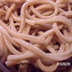 天庵 - 細くなく太くなく私の好みです。薬味は要らないなあ～