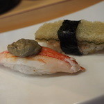 鮨 おの寺 - [2015.03.28] かに身、子持ち昆布