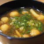 鮨 おの寺 - [2015.03.28] なめこ汁