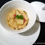 ホテル日航東京 - 2015.03　焼き竹の子ごはん（笠原シェフ）