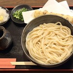 よしふじ - ■ぶっかけおろしうどん (ちくわ天付き) ¥1.000