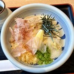 手造りうどん 楽々 - おろしぶっかけ