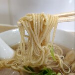 noodle shop arakawa - 全粒粉の自家製麺