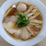 noodle shop arakawa - 鴨だしarakawaらーめん醤油大盛り味玉＠1500円
