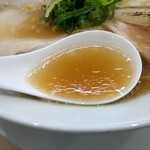 noodle shop arakawa - 鴨の脂が浮いています