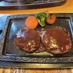 さわやか - 料理写真:おにぎりハンバーグランチ&デミグラスソース(1600円)