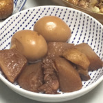 イオンスタイル - 豚肉と大根と玉子の煮物。