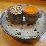 日本橋橘町　都寿司 - 海老芋の衣かつぎ