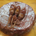 日本橋橘町　都寿司 - 蛍烏賊の味噌漬け