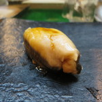 日本橋橘町　都寿司 - 穴子の煮詰め握り