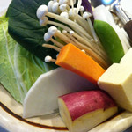 Senri shabu tin - 野菜