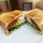 オリジナル ポテト ホットサンド370円