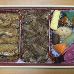 おこわ米八 - 料理写真:鰻おこわとすき焼きスタミナ弁当