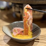 Private rooms Yakiniku Takumi - Egg Yolk