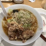 幸楽苑 - 料理写真:唐揚げラーメン（大盛り）