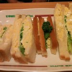 コメダ珈琲店 - タマゴサンド