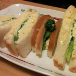 コメダ珈琲店 - タマゴサンド