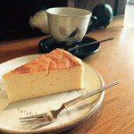Cafe Chienomi - 知恵の実ブレンドとチーズケーキ