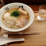 銀座 八五 - ラビオリグルマンディーズ中華そば(2,200円)