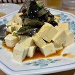 一味同心 - ピータン山盛りの豆腐