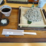 時香忘 - 極粗挽き寒ざらし熟成　盛りそば　１２００円