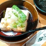 おぎ野 - 揚げ出し豆腐