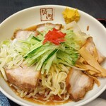 喜多方ラーメン 坂内 - 料理写真:中華風冷やし 1020円(税込、クーポン使用)